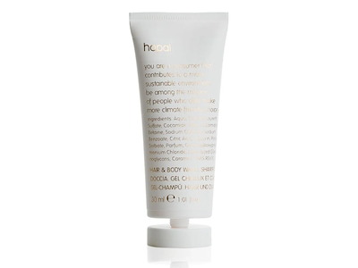 Shampoo HOPAL Hair and Body 30ml Svanemærket Tube med Knæklåg