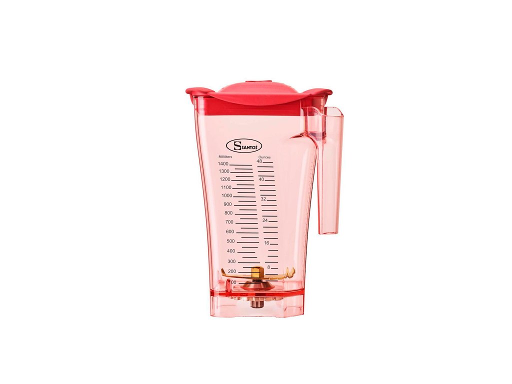 Kande Santos Komplet 1.4ltr L16xB16xH25cm Polymer Rød til blender 66