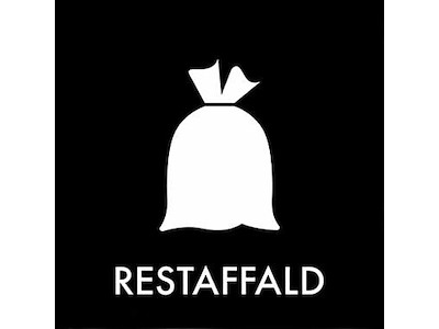 Piktogram RESTAFFALD 12x12 cm