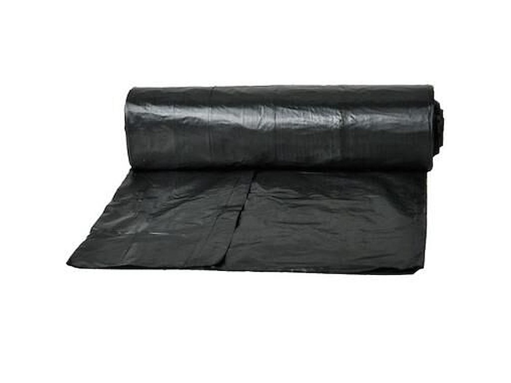 Spandepose 40ltr B510xL800mm 18my HDPE Ekstra kraftig Sort