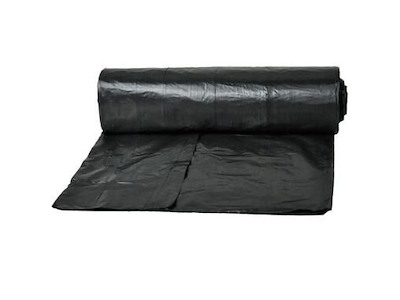 Spandepose 40ltr B510xL800mm 18my HDPE Ekstra kraftig Sort