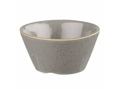 Skål Stonecast 9 cl Ø8x4 cm Porcelæn Grå