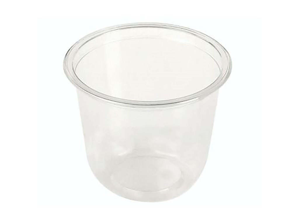 Dessertbæger 145ml rund Ø76x61mm klar PLA