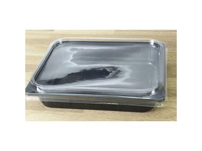 Låg 1/2 GN 325x265x30 mm APET Klar OMPAK 6 ps x 10 stk/krt