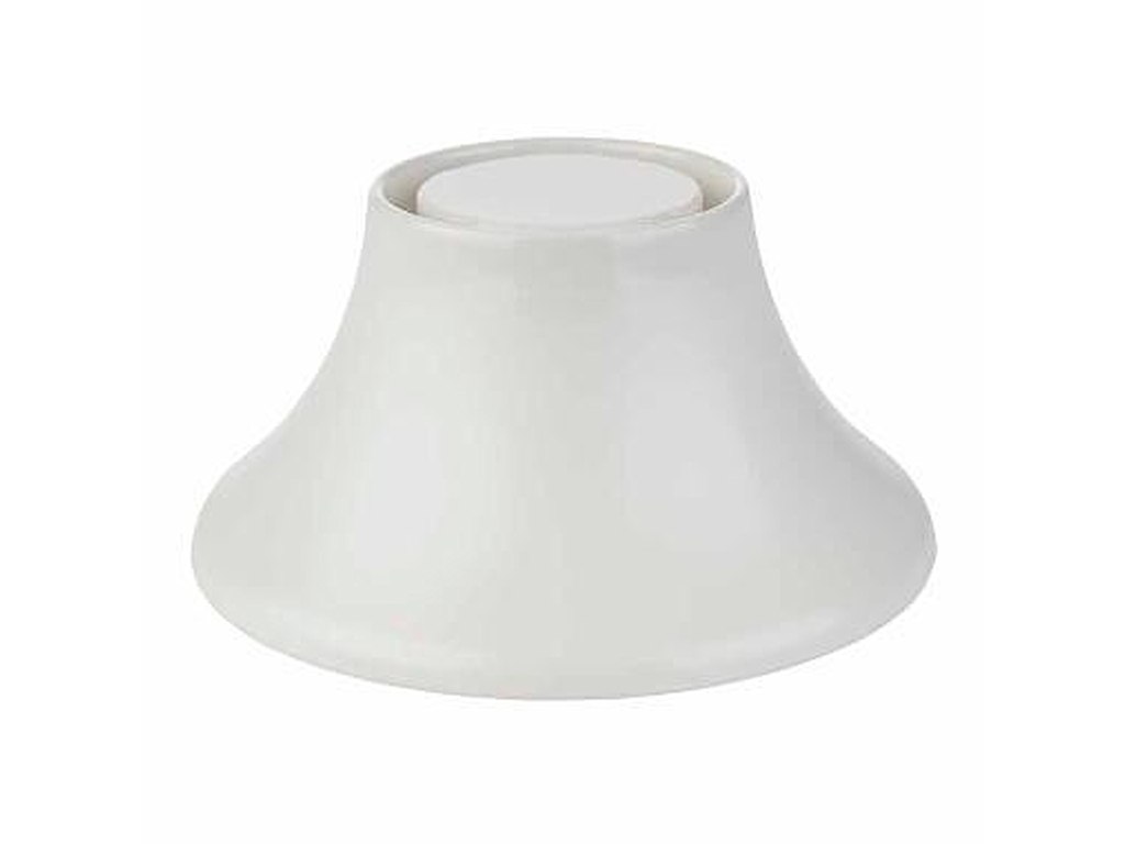 Opsats Frida Lock Ø16.5x8 cm Melamin Hvid