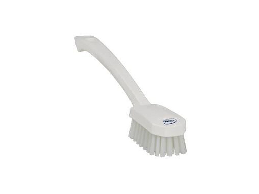Børste afsæbning medium hvid