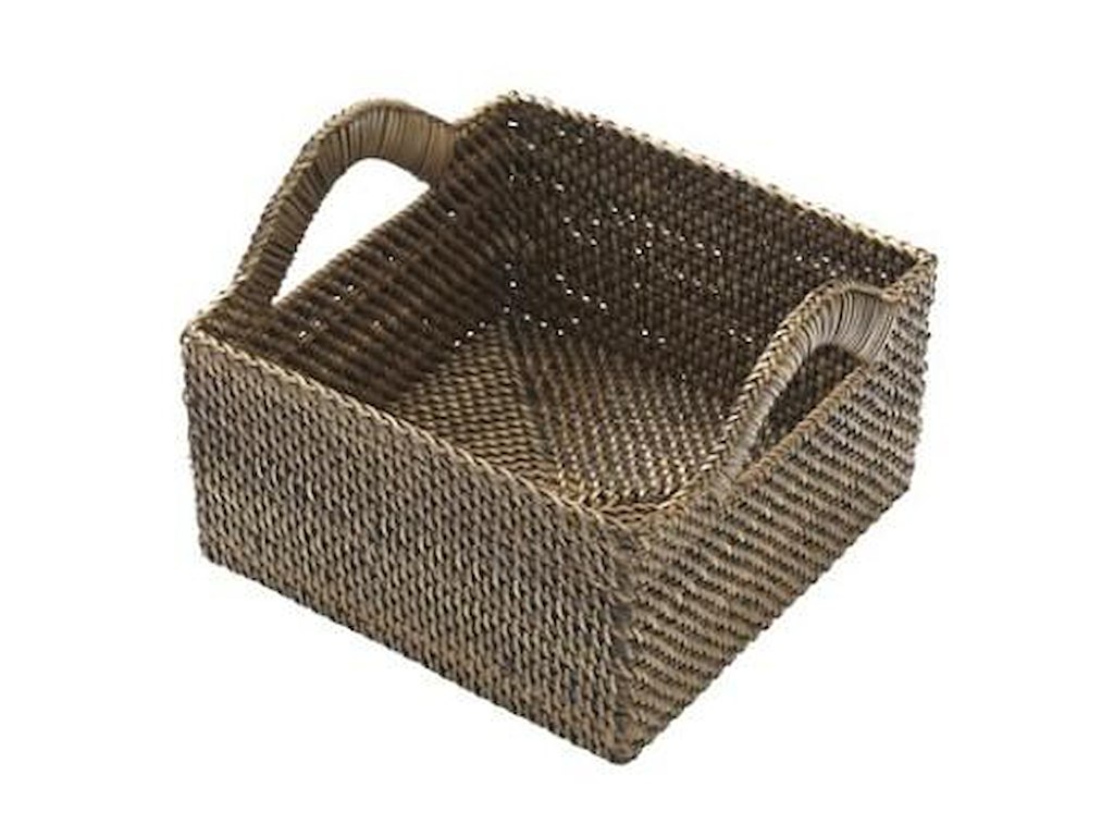 Brødkurv Bastian Kvadrat 18x18x9.5 cm Nitoflet Lys/Mørk