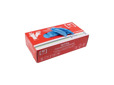 Handske Engangs Prime Source STANDARD str M Nitril uden Pudder Blå AQL 1.5