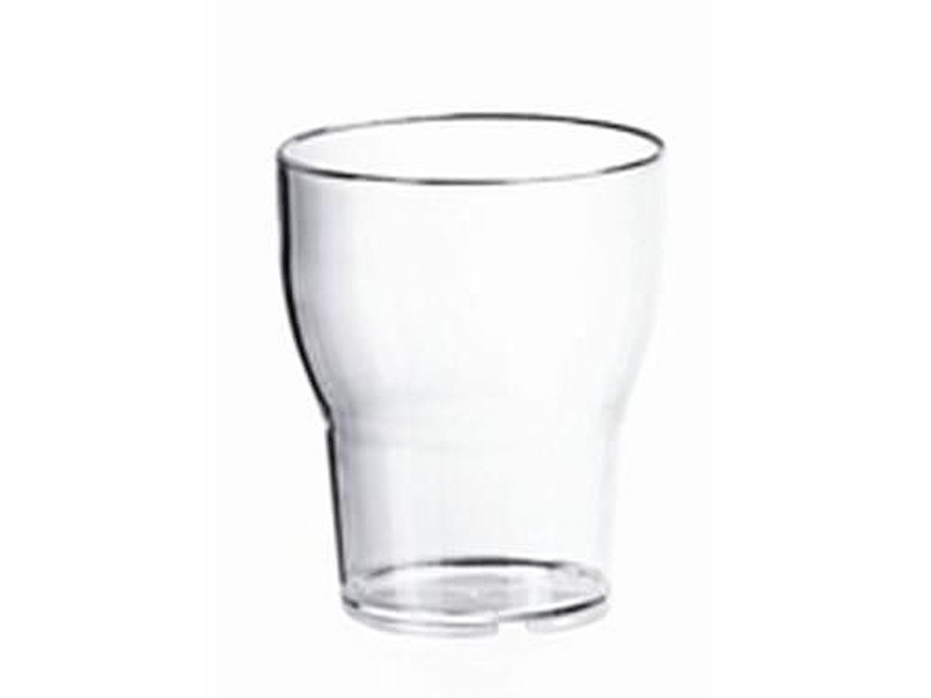 Plastglas 20 cl Ø74x90 mm Flergangs Polycarbonat Klar