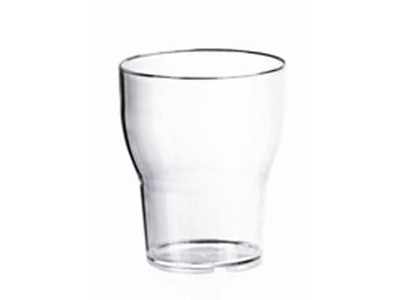 Plastglas 20 cl Ø74x90 mm Flergangs Polycarbonat Klar