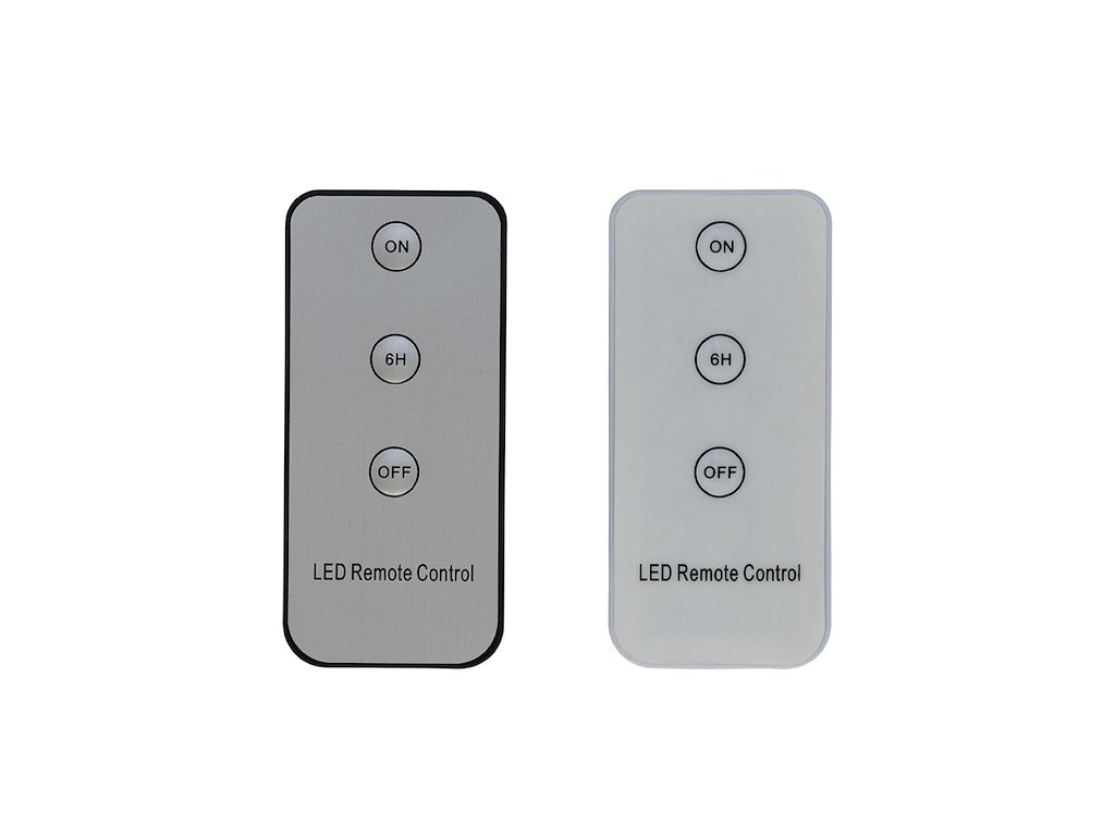 Fjernbetjening L8.5xB4xH1cm Plast til alle LED lys i cozzy serien hvid