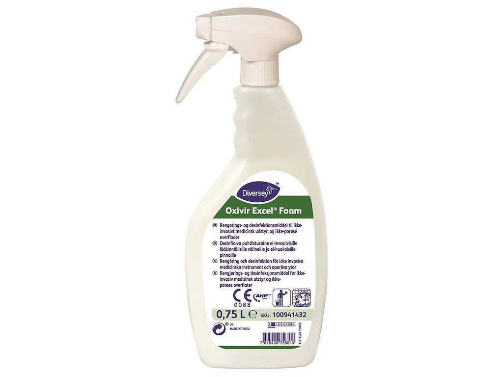 Rengøring/Desinfektion Oxivir Excel Foam 750ml uden Parfume Klar-til-brug