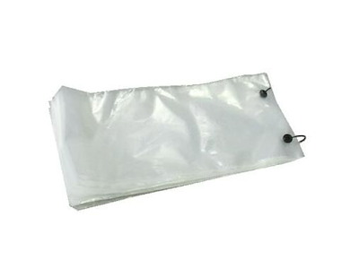 Plastpose 220x420/40+55 mm 45 my På blok Microperforeret huller PE Klar