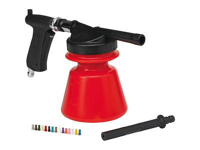 Skumsprøjte 1.4 ltr Komplet med Strålerør Rød