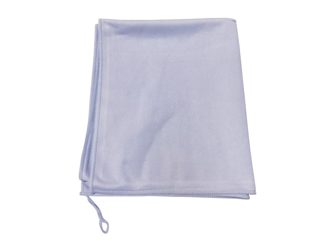 Microfiberklud 60x50cm blå til glasrengøring