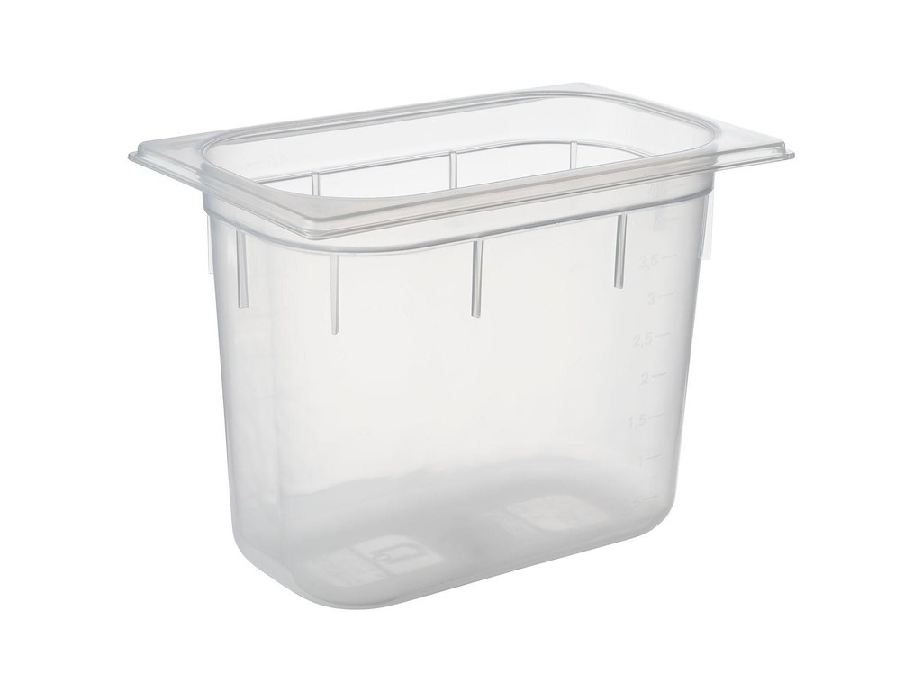 Kantine 1/4 GN 5.5 ltr 26.5x16.2x20 cm Polypropylen Klar
