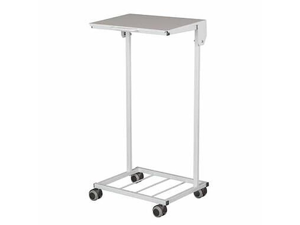 Affaldsstativ 110 ltr med Låg Hvid