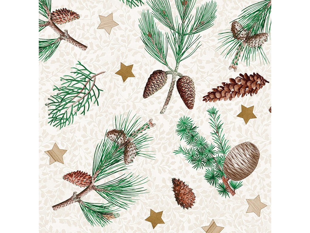 Serviet Linclass Airlaid 40x40cm Pinea