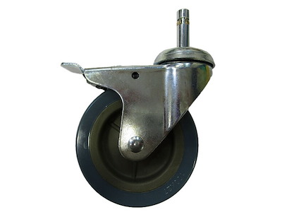 Hjul 50x50x40mm med Bremse til serveringsvogn