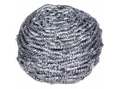 Spiralsvampe af st?l (10 stk.)