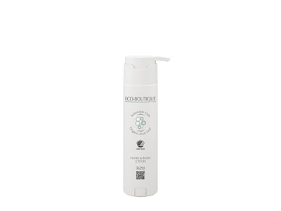 Hudcreme Eco-Boutique Hand & Body Lotion 300ml Svanemærket m Parfume Shape pumpe
