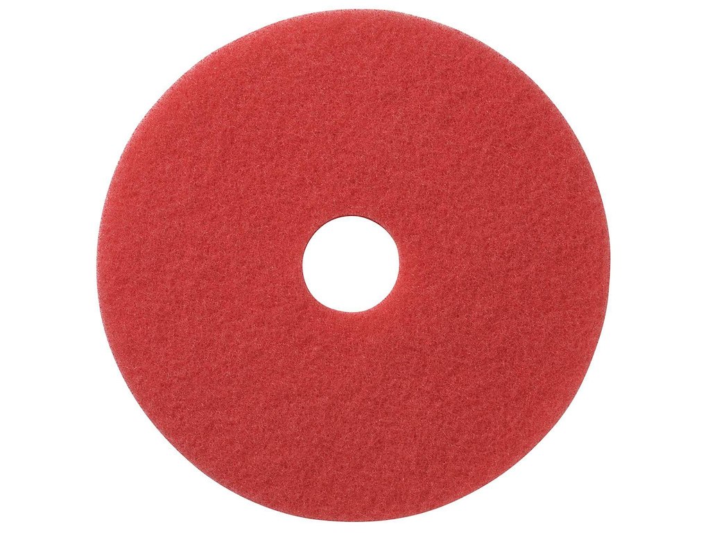 Rondel TASKI Americo Pad EURO 16 tommer  22x406 mm Rød til Rengøring