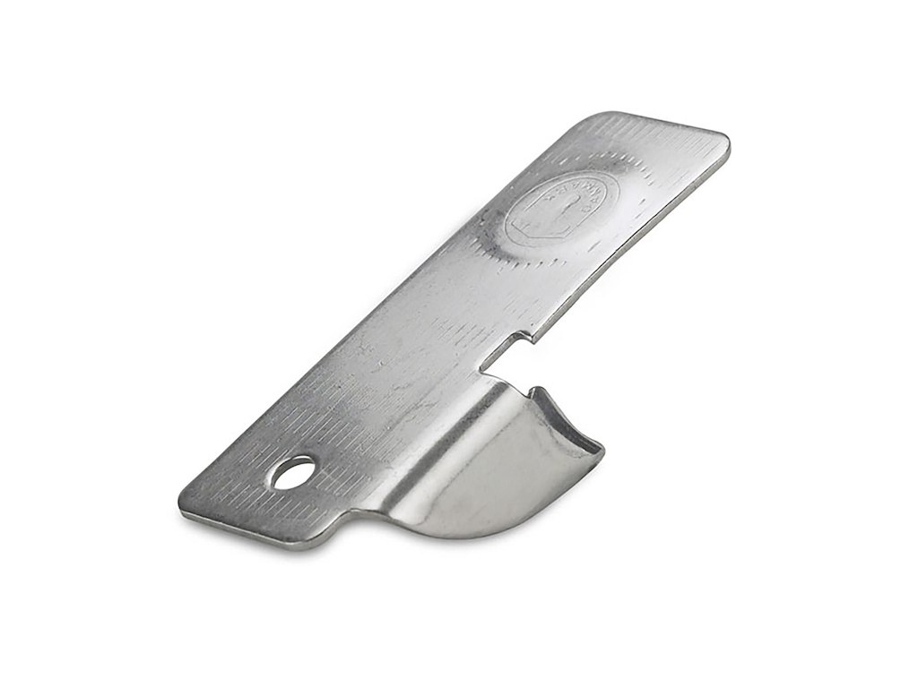 Dåseåbner funktion vinkeljern til højrehåndsbrug rustfri stål