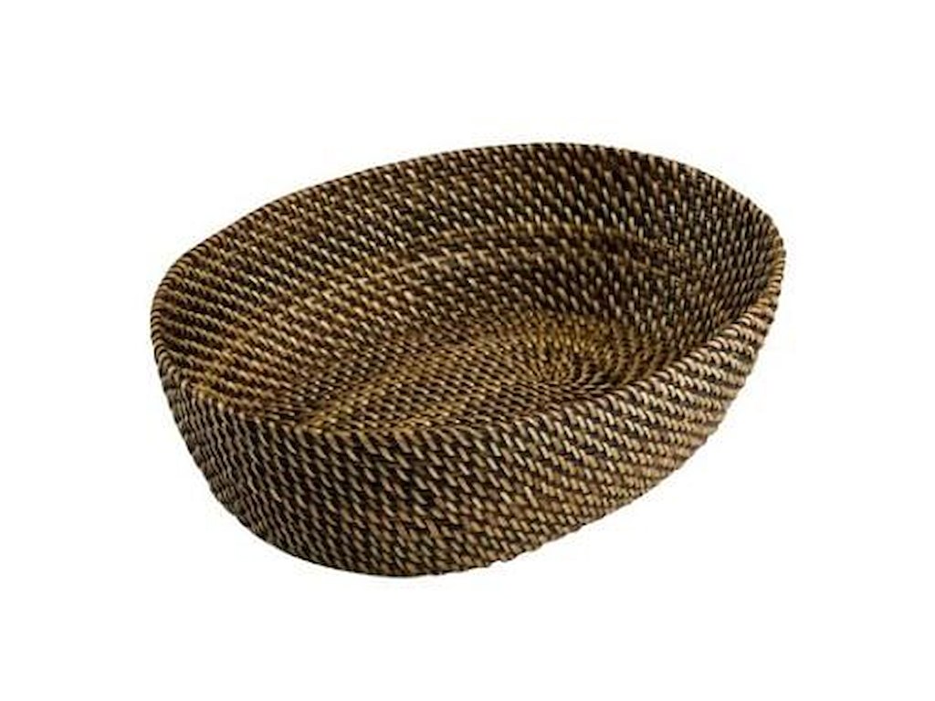 Brødkurv Bastian 20x15x7 cm Oval Nitoflet Lys/Mørk