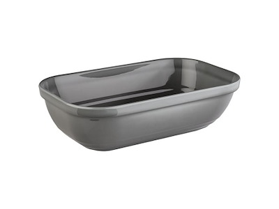 Serveringsskål Emma 1/4GN L26.5xB16.2xH7.5cm melamin grå