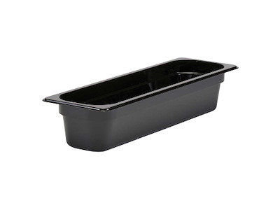 Kantine Cambro 1/3GN 2.4L 32.5x17.6x6.5cm Polycarbonat Sort