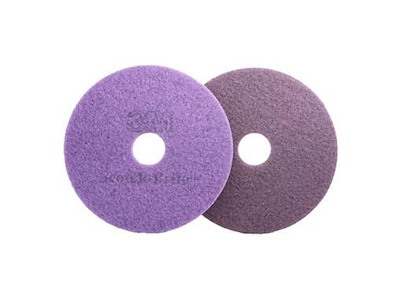 Rondel 3M Scotch-Brite Plus Diamant 17 tommer  22x432 mm Lilla t/Marmor/Terazzo