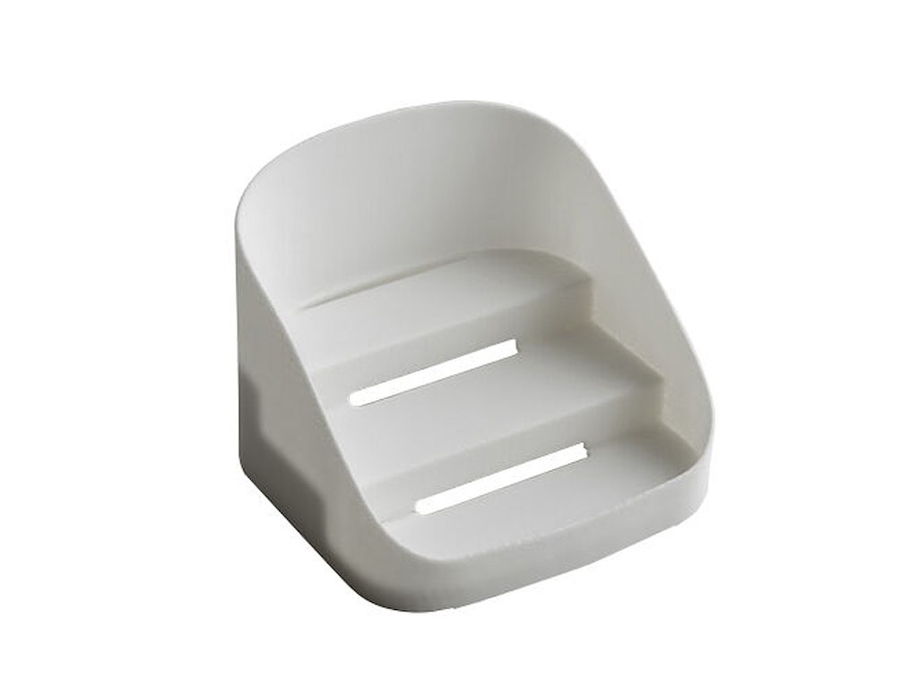 Dispenser trappe L8xB8xH6.4cm hvid til Doypack-poser