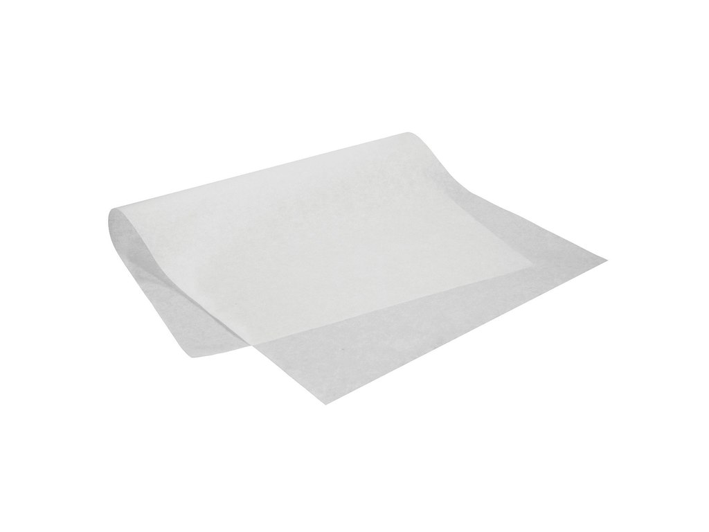 Bagepapir L60 x B26 cm 40 gr Svanemærket med Silikone Greasepro FRA 4878 L60xB45