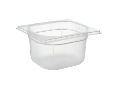 Kantine 1/6 GN 1.5 ltr 17.6x16.2x10 cm Polypropylen Klar