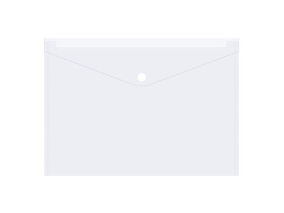 Kuvertmappe A4 Uhullet Transparent