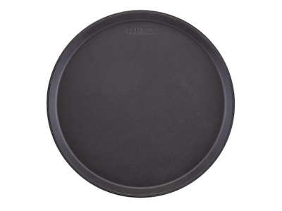 Tjenerbakke Cambro Ø35.5cm Glasfiber og antislip gummioverflade Sort