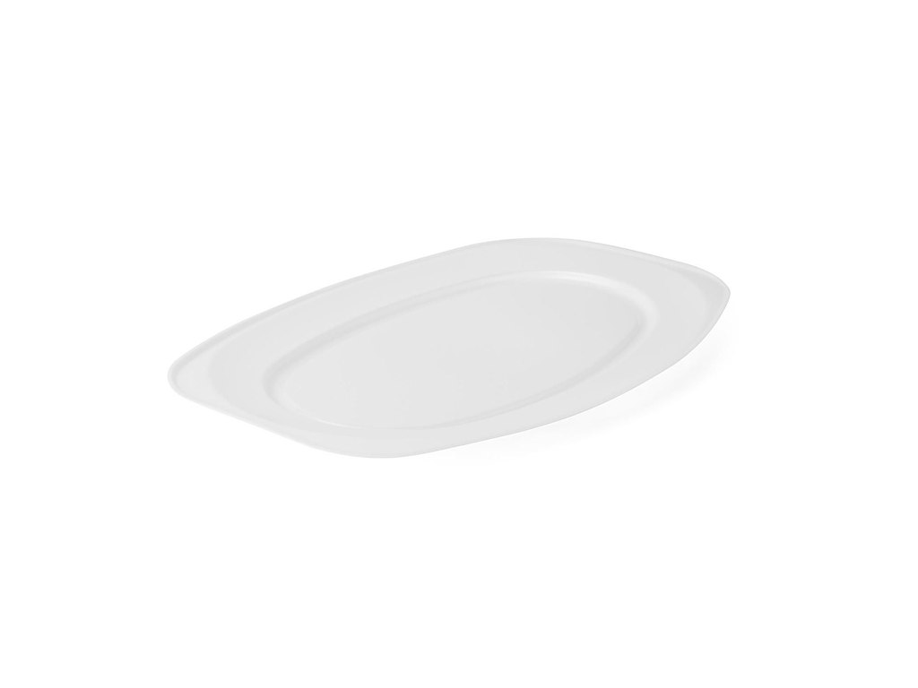 Fad 55x36 cm Stor XPS Hvid