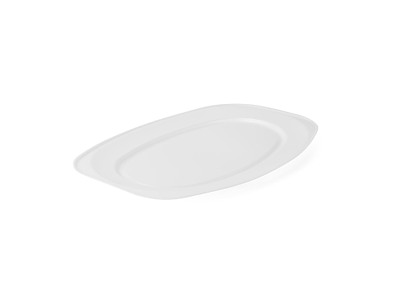 Fad 55x36 cm Stor XPS Hvid