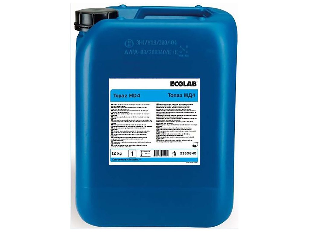 Skumrengøring Alkalisk Topaz MD4 til fedt og protein i Fødevareproduktion 12 kg