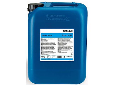 Skumrengøring Alkalisk Topaz MD4 til fedt og protein i Fødevareproduktion 12 kg