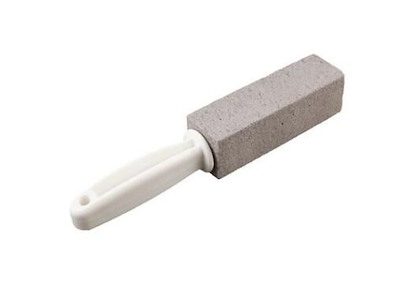 Kalkfjerner Pimpsten Cleaning Block med Håndtag til kalkaflejringer i toilettet