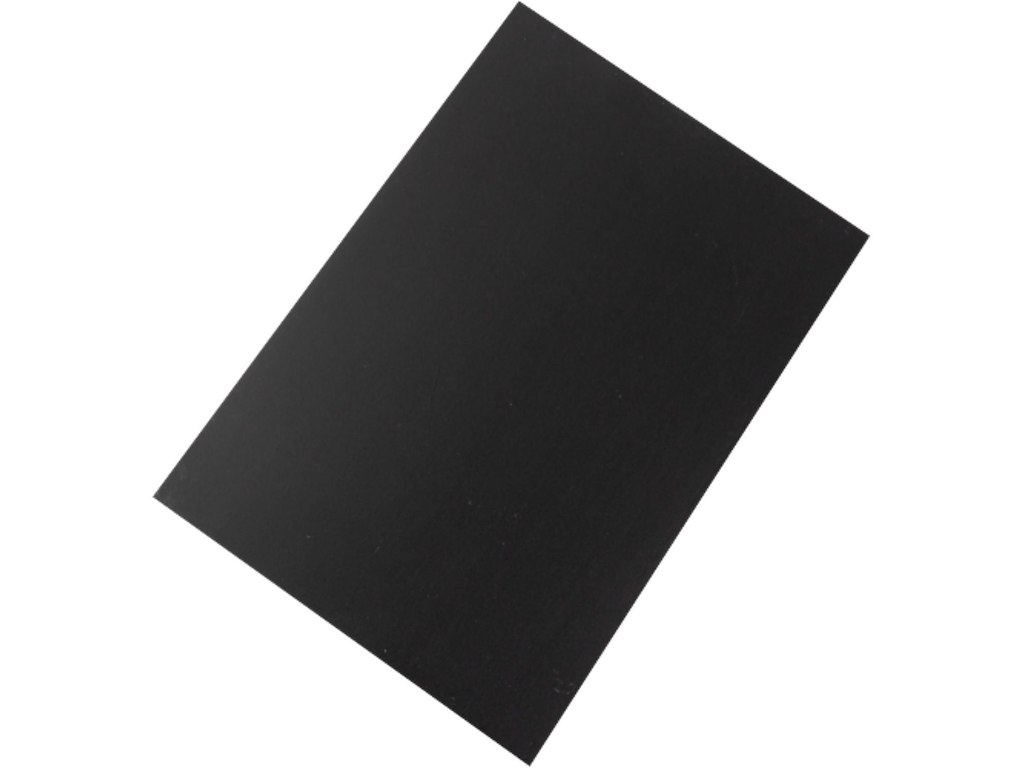 Tavle A5 til menukortholder 128338 og 128341. Sort