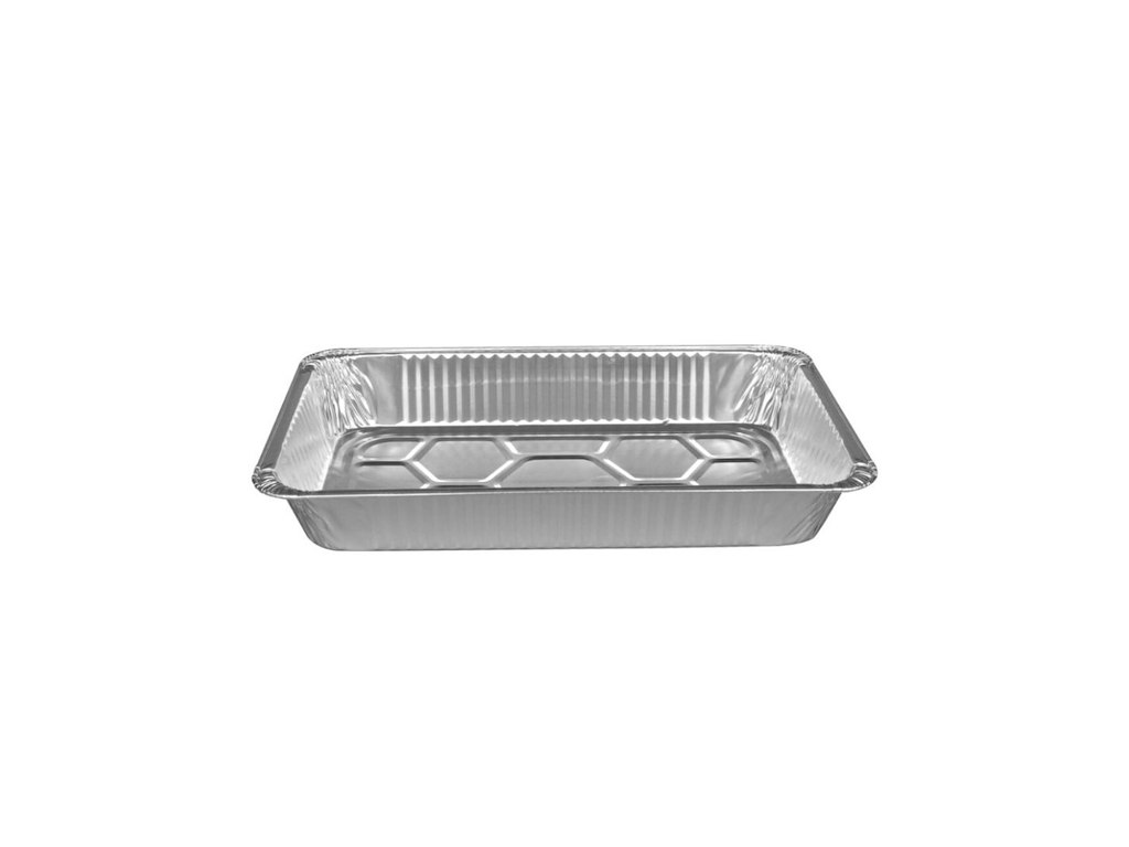 Gastronorm bakke, ABENA Cater-Line, 52,5x32,5x8cm, 10250 ml, aluminium, rektangulær, 1/1 GN