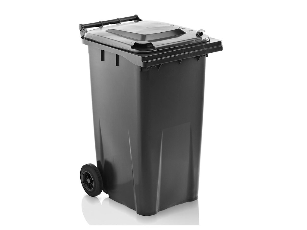 Affaldscontainer 60 ltr 2-hjulet Grå