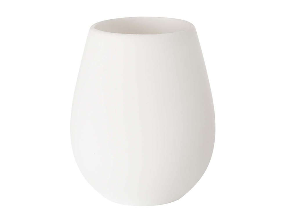 Lysholder Tropical til Duni LED lys 85x103 mm Silicone Hvid