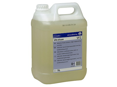 Skumrengøring Ultrafoam VF2L Alkalisk til Rengøring i Fødevarevirksomhed 20 ltr