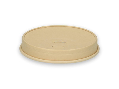 Drikkelåg Pap Ø80xH16mm Til Kaffebæger Natur Verive