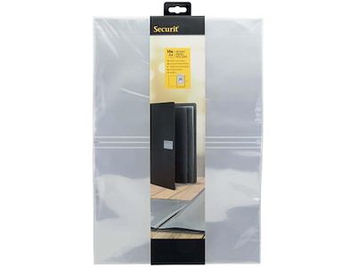 Menu Indsætsningsark A4 Transparent