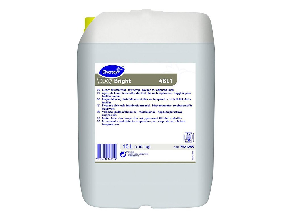 Tøjvask Clax Bright flydende blegemiddel 4BL1 10ltr