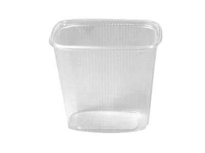 Salatbæger 500 ml 108x81x102 mm Rektangulær PP Klar